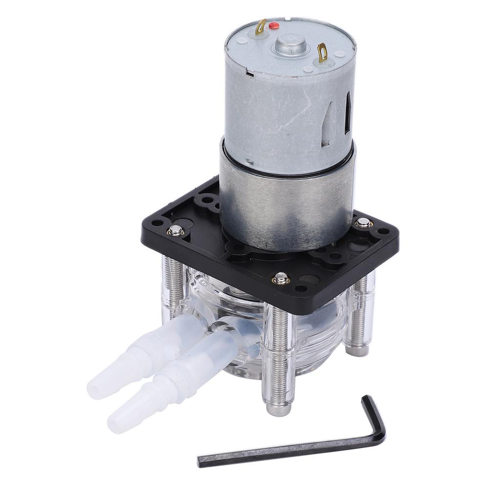 High Flow Corrosion Resistant Vacuum Peristaltic Self priming Pump with DC Motor 12V