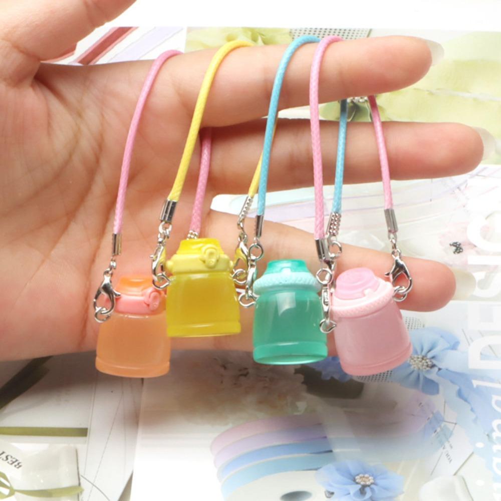 

5 шт. Ночной светящийся кукольный домик, мини-чайник, чашка для воды, большой живот, плюшевая кукла, мини-чашка для воды, аксессуары для BJD жёлтый