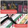 Christmas Wreath Storage Bag Wrapping Paper Organizers with Handle Zipper Closure Waterproof