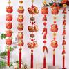Traditional Lucky Character Hanging Ornaments Creative Spring Festival Pendant  Atmosphere