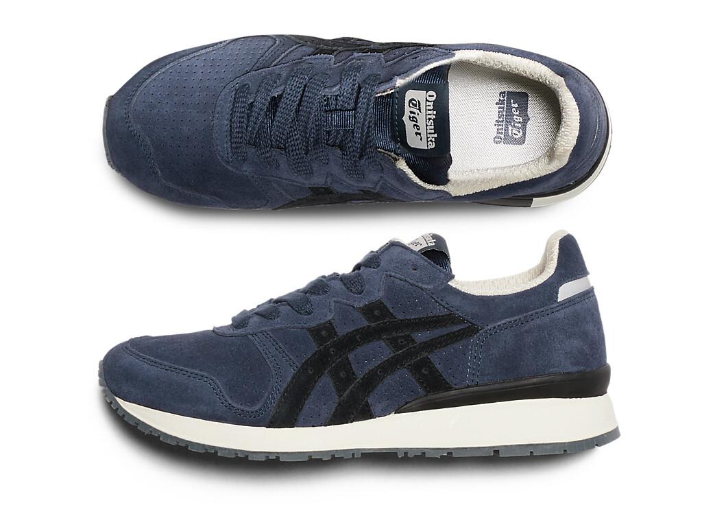 1183B664-400 Onitsuka Tiger Tiger Ally İndigo Mavisi Siyah (Erkeklerin)