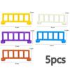 Store byggeklosser Slide Swing Seesaw Park Lekeplass Series Large Pillar Murstein Barn Barn Pedagogisk Leke Kompatibel Duploe