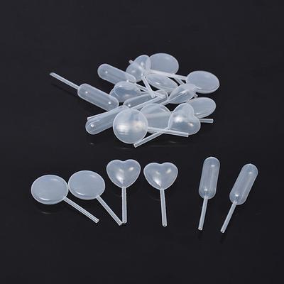 50pcs 4ml Sauce Droppers For Cupcakes Ice Cream Ketchup Pastries Stuffed Dispenser Mini Squeeze Transfer Pipettes Dessert Tools