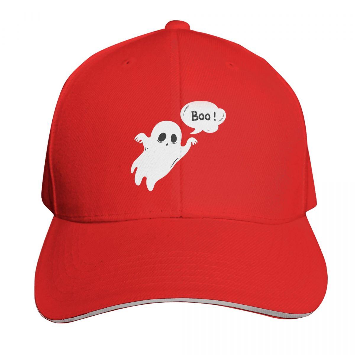 Ghost Of Disapproval BOO Cap Fashion Casual Baseball Caps Adjustable Hat Hip Hop Summer Unisex Baseball Hats One Size