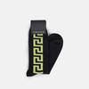 Versace Men's Knit Greek Key Long Socks
