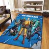 Onepunch Man Teppich für Wohnzimmer Schlafzimmer Zuhause Sofadekoration Kinder Spiel rutschfeste Bodenmatte