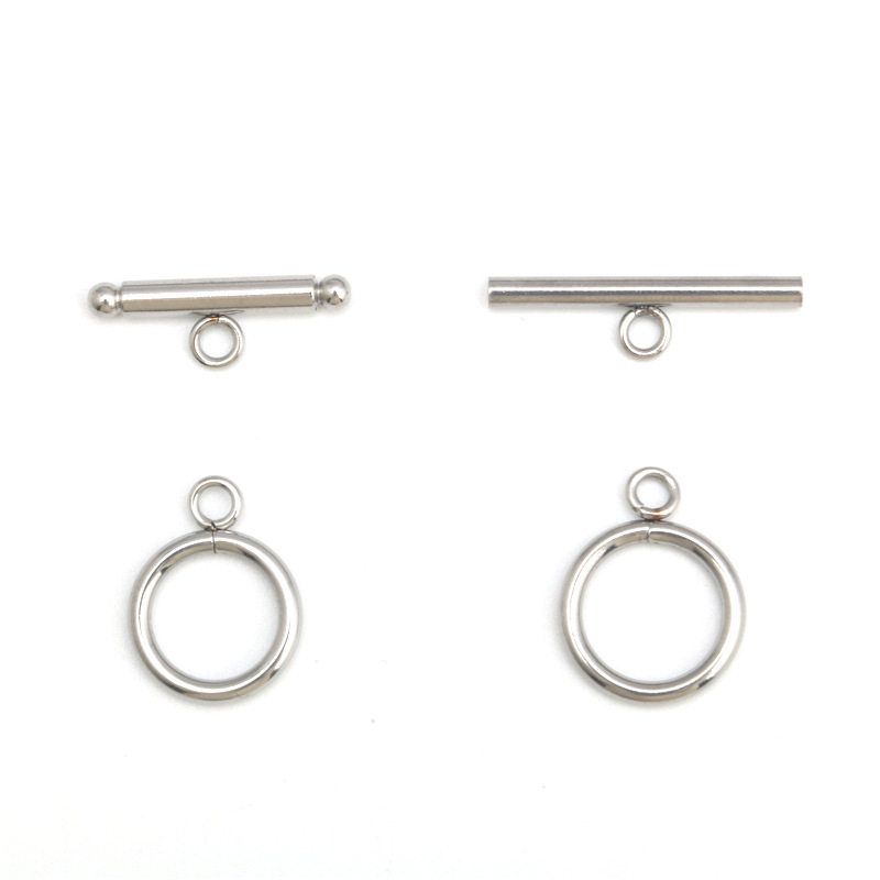 Fashion Fashion Stainless Steel OT Buckle Titanium Steel DIY Buckle Bracelet Necklace Accessories