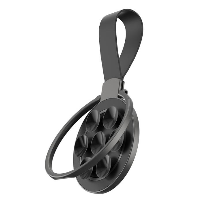 Magnetic Suction‑Cup Phone Ring Stand Strong‑Adhesion Portable Phone Grip Multi‑Angle Adjustable Holder
