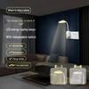 Adjustable Brightness LED Plug-in Table Lamp with Switch for Bedroom and Study