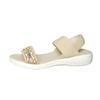 Women's New Casual Sports Style Sandals with Thick Sole and Flat Heel, Color Blocked Fly Woven Fish Mouth Sandals