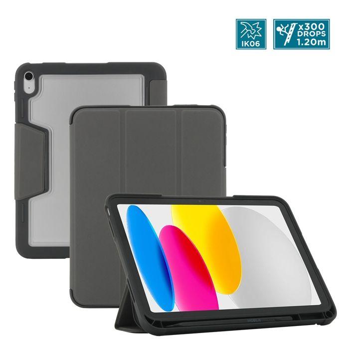 Protective Case - MOBILIS - iPad 11'' 2025 - Transparent Back - Shock-Absorbing Corners - Ultra Reinforced