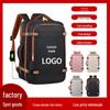 Large Capacity Multi-Color Expandable Backpack with Customizable Logo for Laptop