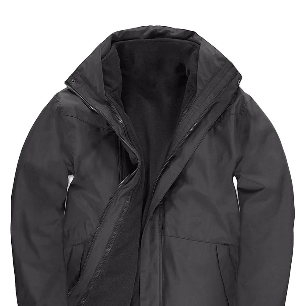 B&C Unisex Adult Corporate 3 In 1 Jacket