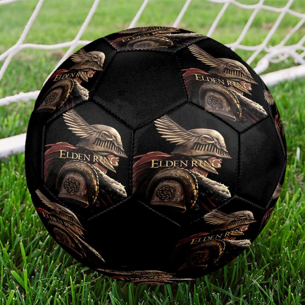 Elden Ring Indoor Soccer Ball Colorful Machine Stitched PVC Size 5 Team Training Competition Ready Durable High-Bounce Cool Sports Gift