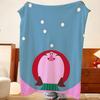Artist A-Andy H-Huang Throw Flannel Throw Blanket, Lightweight Cozy, Durable Washable Cute Cool
