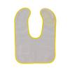 Marushin Bib Toara Microfiber Bib with Name Product 1815009800 toalla S, Blue, Stick-On Tag, Number