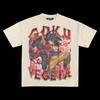 Dragon Ball Goku X Vegeta Tee Graphic T-shirt Women's Men's Oversized Streetwear Y2k Hip Hop Harajuku Short Sleeves High Quality Female Male Clothing
