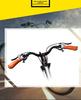 Retro Urban Leisure Bicycle Handlebar - Big Swallow 31.8mm - Comfortable Road and Mountain Bike Speed Bar
