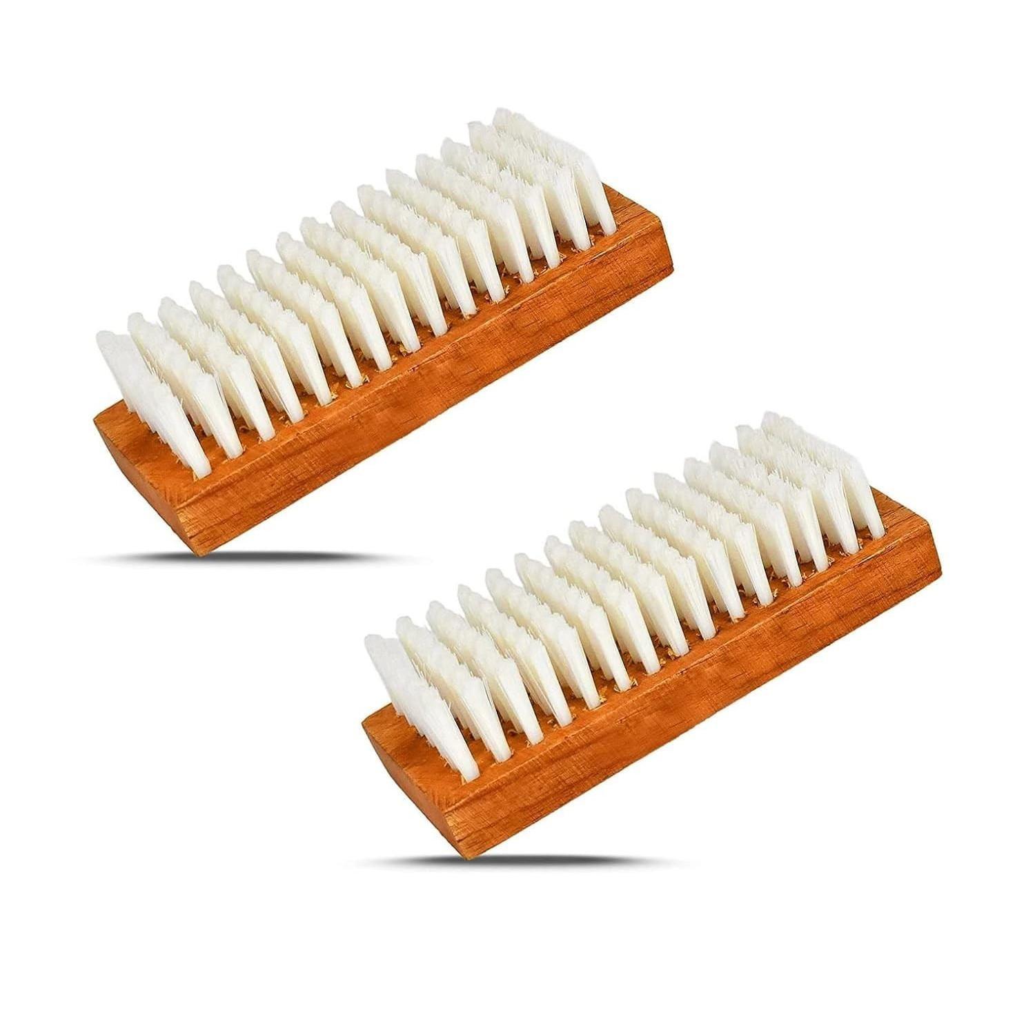 

@ Wooden Brush For Cleaning Clothes Brown Color Pack Of 2 235Gm Zr-3048-60%Off