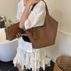 New summer armpit bag large-capacity storage bag fashionable niche tote bag solid color mother and child women's bag