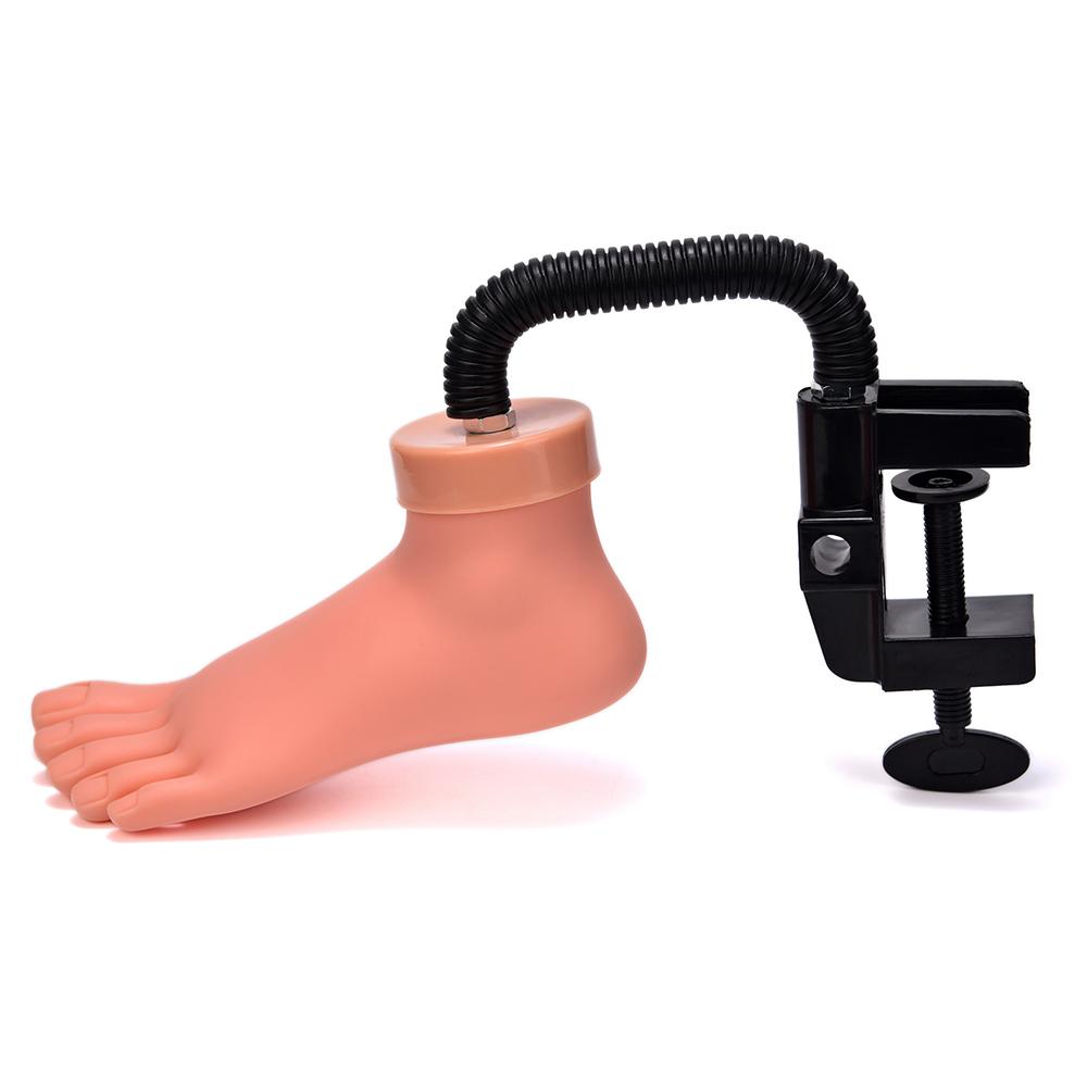 

Гнучке Позиціонування Силіконова Модель Лівої Правої Стопи для Тренувань з Нарощування Нігтів, Штучна Стопа для Демонстрації Нігтів для Практики Нігтів