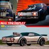 NNew Full Size Light 1:16 4WD High Speed Remote Control Model Drift Car 50KM/H American Muscle Car Boy Toy 4WD Strong Brush LED Racing Car Model Gift