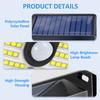 416/178LED Solar Lights Outdoor Waterproof Garden Solar Motion Sense Lights with 300° Angle 3 Modes Patio Yard Deck Fence