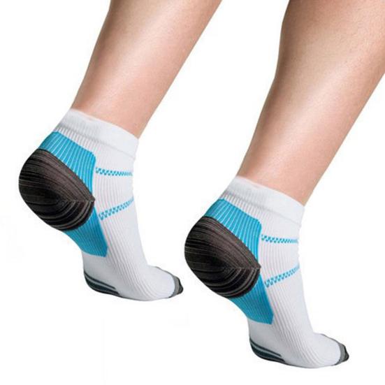 Unisex Plantarfasziitis Kompressions-Knöchelsocken Fußgewölbeschmerz Linderung Unterstützung