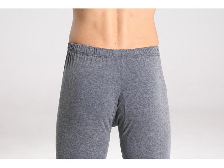 Herren Baumwolle Wolle Hose mit hoher Taille - Leicht, Locker geschnitten, Perfekt für Frühling und Herbst