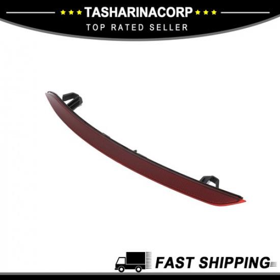 Piece of 1 Bumper Reflector for Volvo XC60 2018-2021 No.31656677/32293628 Red