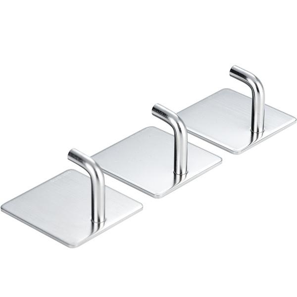 Robe Hook Wall Hook Towel Hook for Bathroom Stainless Steel Coat Hook Rustproof Hook Hanger for Kitchen Hardware