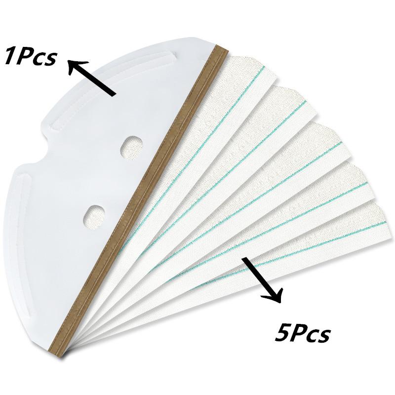 

Compatible For Xiaomi Roborock S5 Max / S6 / S6 MaxV / S6 Pure Robot Vacuum Cleaner Disposable Mop Cloth Replacement Accessories