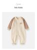 Modischer Baby Langarm Strampler - Frühling/Herbst Stil, Niedlicher Neugeborenen Jumpsuit für Ausflüge