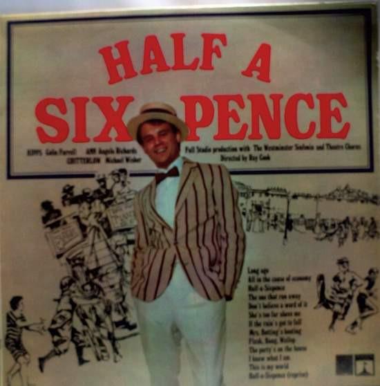 

LP Record COLIN FARRELL KIPPS ANGELA RICHARD Half A Sixpence ERO8108 Saga 1974 UK SoulFunk Used