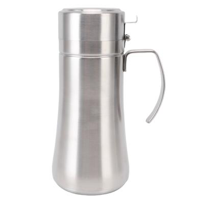 Stainless Steel Olive Oil Dispenser Bottle Vinegar Can Pot Leakproof Oil Container with Lid for Kitchen Cooking BBQ