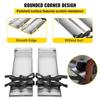 Concrete Knee Boards 30'' X 8'' Slider Knee Boards, Kneeler Board Stainless Steel Kneeboards, Concrete Sliders Pair Moving Sliders, with Concrete