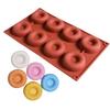 2Pcs/Pack Silicone Donut Muffin Chocolate Cake Candy Cookie Cupcake Baking Mold Kitchen Accessories.