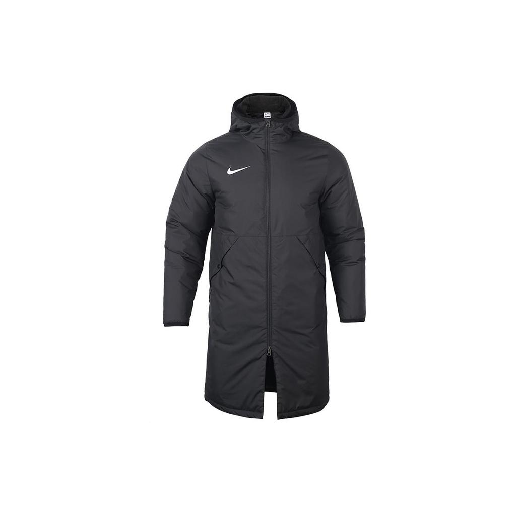 Nike Parka Coats Men's Black Hooded Thickened CW6767-010