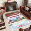 Masha Bear Customize Text Floor Rug Office Rug Design for Study Room Game Room Decorate Room Entryway Anti-slip Rug Decorate Offices
