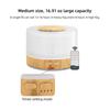 Diffuser For Home Ultrasonic Smart Diffuser Humidifier   16.9oz Tank  Timer Modes   7 Color Lights (Includes 6 Premium Essential