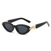 New Cat-Eye Sunglasses, Unique Metal Arrow Lock Fashion Sunglasses