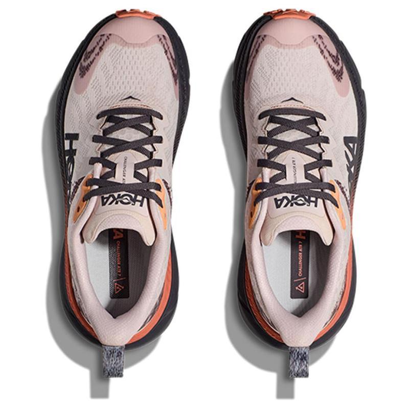 HOKA ONE ONE Challenger ATR 7 Wear-Resistant Slip-Resistant Low-Top Trekking Shoes Women's Pink Sneakers 1134502-CLX