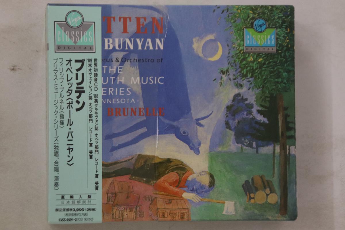 

CD BRITEN - Paul Bunyan VJCC30012 VIRGIN 1987 Japan Obi Classical Used