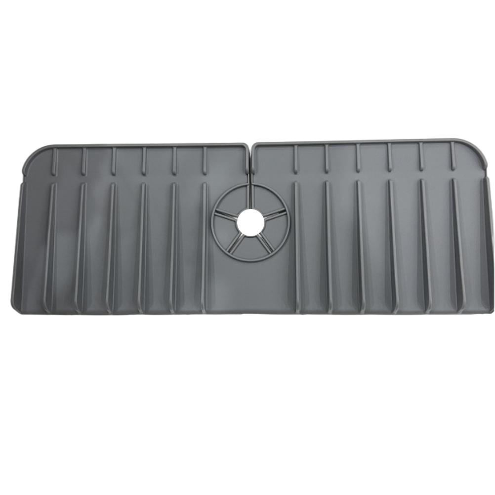 Kitchen Sink Splash Guard Silicone Faucet Mat Faucet Splash Catcher Pad Keep Kitchen Bathroom Sinks Dry