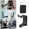MultiAngle Magnetic Camera Bracket With Reinforced Adhesive Plate Secure Attachment For Pocket 3/Action5 Photography