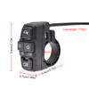 24-48V Electric Bike Front Rear Light Kit Horn Headlight Switch Energy Saving Easy Installation Electric Bicycle Accessories
