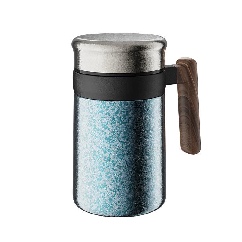 Langjiang Retro Pure Titanium Office Mug