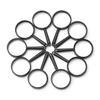 12pcs Mini Magnifying Glass Office Study School Portable Supplies for Newspaper Magazine Reading Outdoor Nature Observation XJM