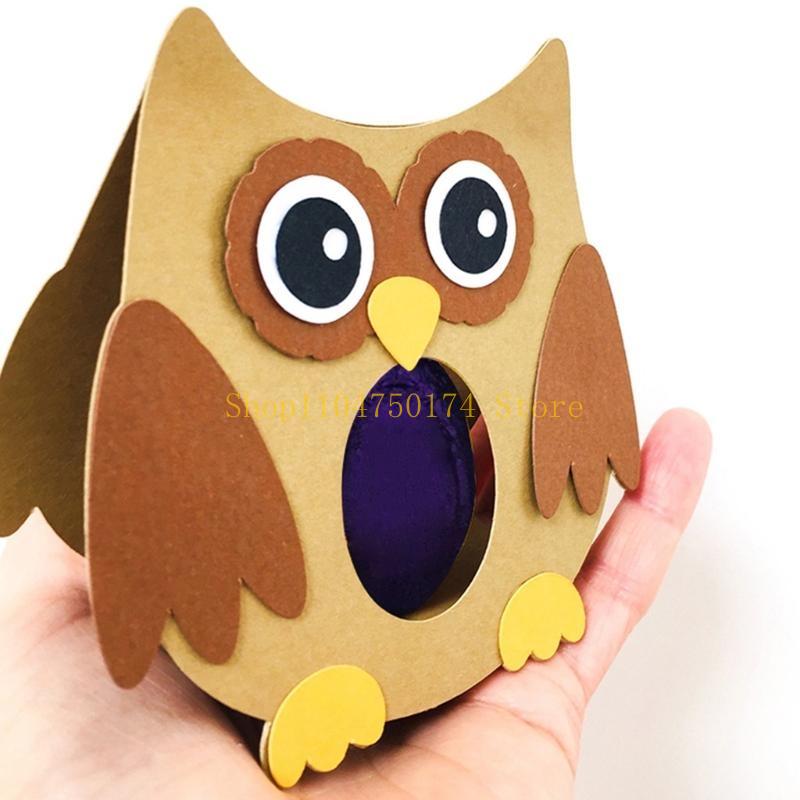

Easter Owl Eggs Box Metal Cutting Dies Stencil Scrapbooking DIY Album Stamp Paper Card Embossing Decoration Craft top sale China Mainland