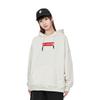 Li-Ning Fleece Lined Warm Long Sleeve Hoodie Unisex hoodies Cream AWDQD06-1
